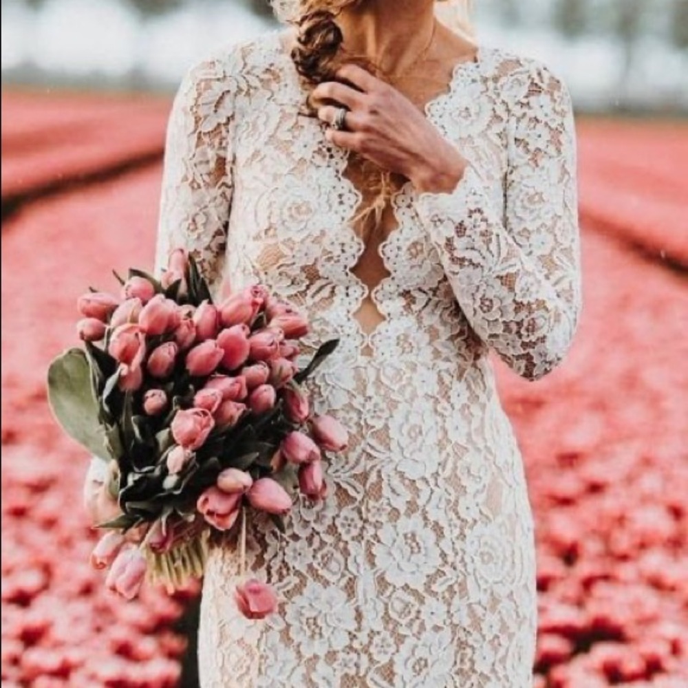 IVORY Tadashi Shoji Bridal Miraval Gown from BHLDN